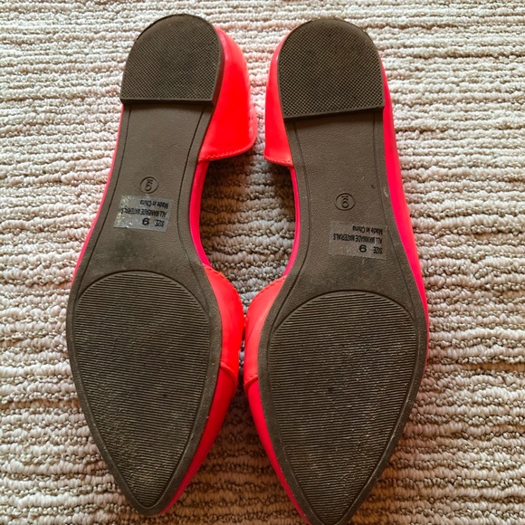 Two tone pink flats - Picture 5 of 6